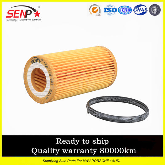 SENP Car Parts Engine Oil Filter  06D115562 Engine Oil Filter For Audi VW