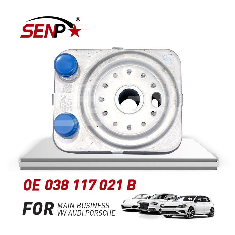Load image into Gallery viewer, SENP Car spare parts engine Oil cooler 038 117 021 B  for Audi A6 Q5 Q7 Vw Polo
