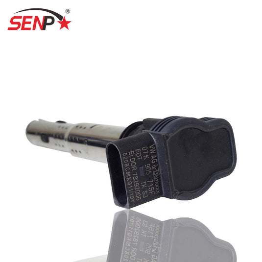 SENP Engine Parts Ignition Coil OEM 07K905715F for VW Golf Jetta Beetle Tiguan Audi