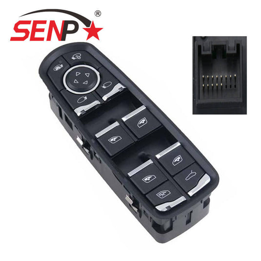 SENP Front Left Power Master Door Window Switch For Porsche OE 7PP 959 858
