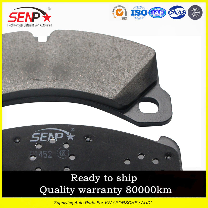 Load image into Gallery viewer, SENP Genuine Quality Semi Metallic Ceramic Auto Brake Pads For AUDI VW PORSCHE

