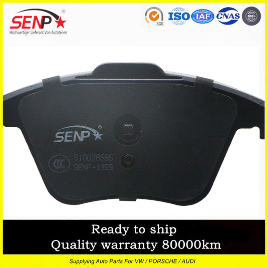 SENP Semi Metallic Ceramic Auto Disc Brake Pad for AUDI VW BMW BENZ PORSCHE