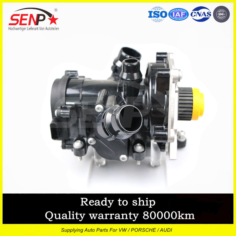 Load image into Gallery viewer, Auto Coolant engine cooler thermostat water pump 06L 121 600D Fit for Vw Audi
