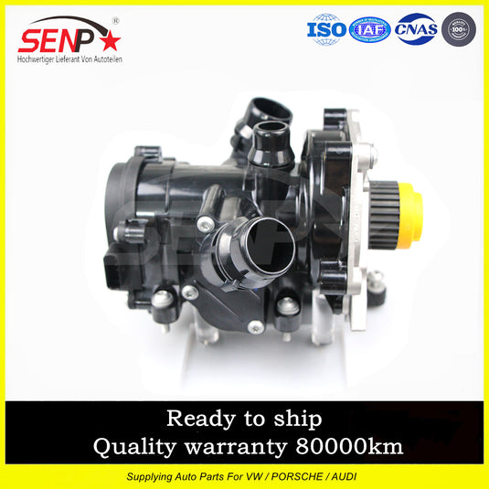 Auto Coolant engine cooler thermostat water pump 06L 121 600D Fit for Vw Audi