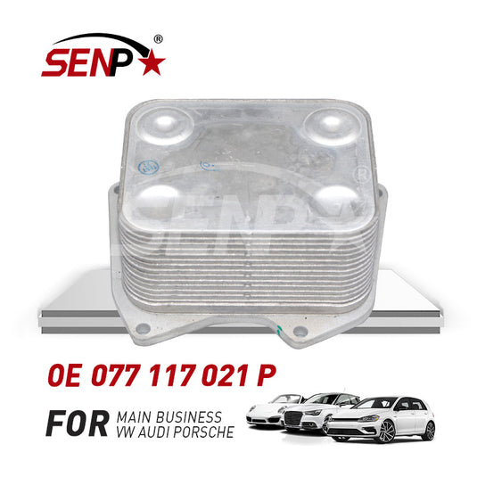 SENP Spare car parts Cooling system Oil cooler  077 117 021 P  for Vw Touareg