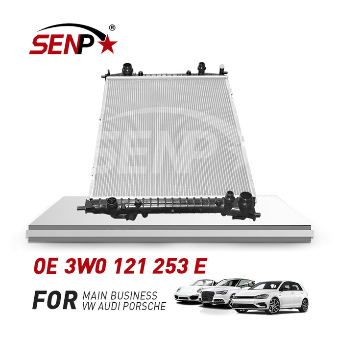 SENP Cooling System Aluminum Radiator OEM 3w0121253E For Bentley