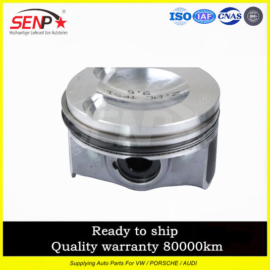 SENP Parts Upgraded Engine Assembly Forged Aluminum Piston Parts For EA888 EA837 EA111 EA211