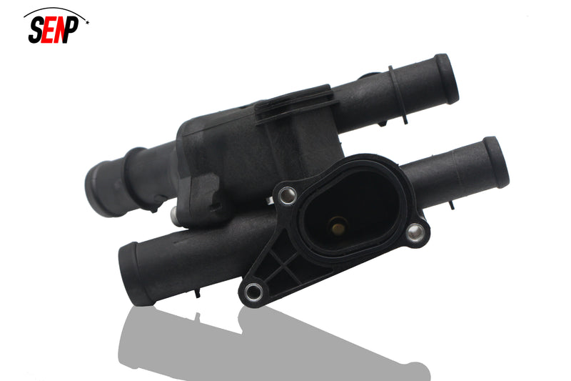 Load image into Gallery viewer, Thermostat Housing For skoda Octavia Seat Leon Toledo Golf Bora OEM 06A 121 111 Water Connector
